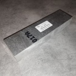 Aluminium 2017A  Ep.40  255mm x 65mm