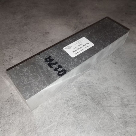 Aluminium 2017A  Ep.40  255mm x 65mm