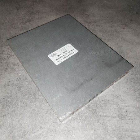 Aluminium 2017A t451 Ep.12  210mm x 170mm