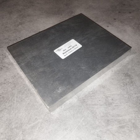 Aluminium 2017A  Ep.25  215mm x 165mm