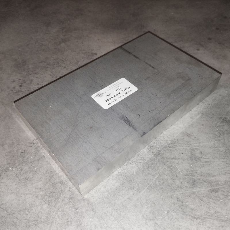 Aluminium 2017A  Ep.30  250mm x 145mm