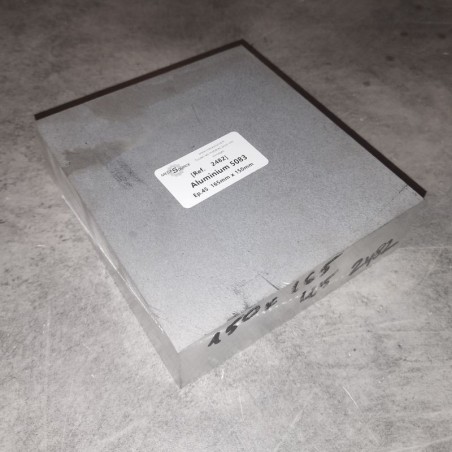 Aluminium 5083  Ep.45  165mm x 150mm