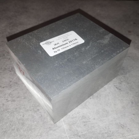 Aluminium 2017A  Ep.70  135mm x 110mm