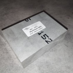 Aluminium 5083  Ep.45  140mm x 100mm