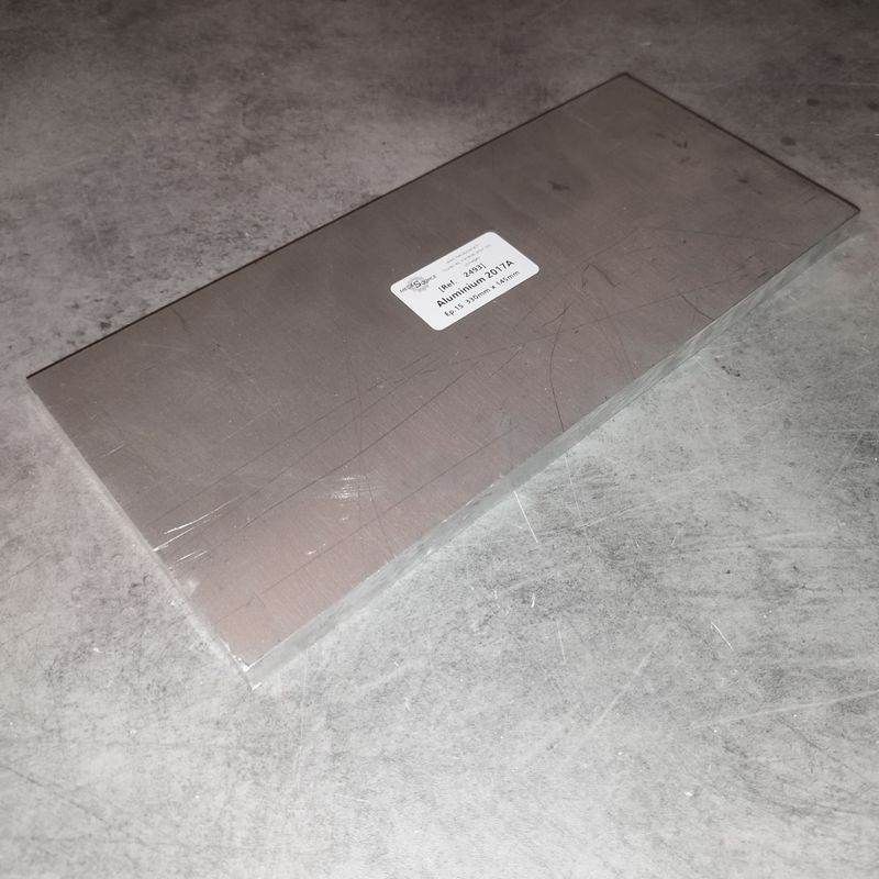 Aluminium 2017A  Ep.15  330mm x 145mm
