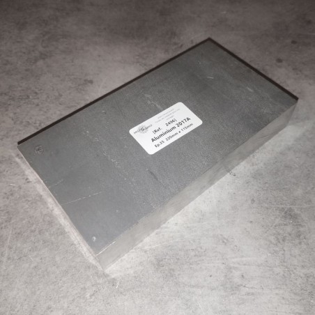 Aluminium 2017A  Ep.35  220mm x 115mm
