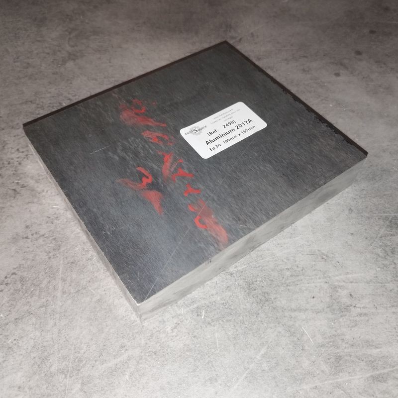 Aluminium 2017A  Ep.30  180mm x 160mm