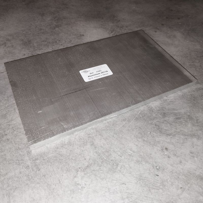 Aluminium 2017A  Ep.12  315mm x 190mm