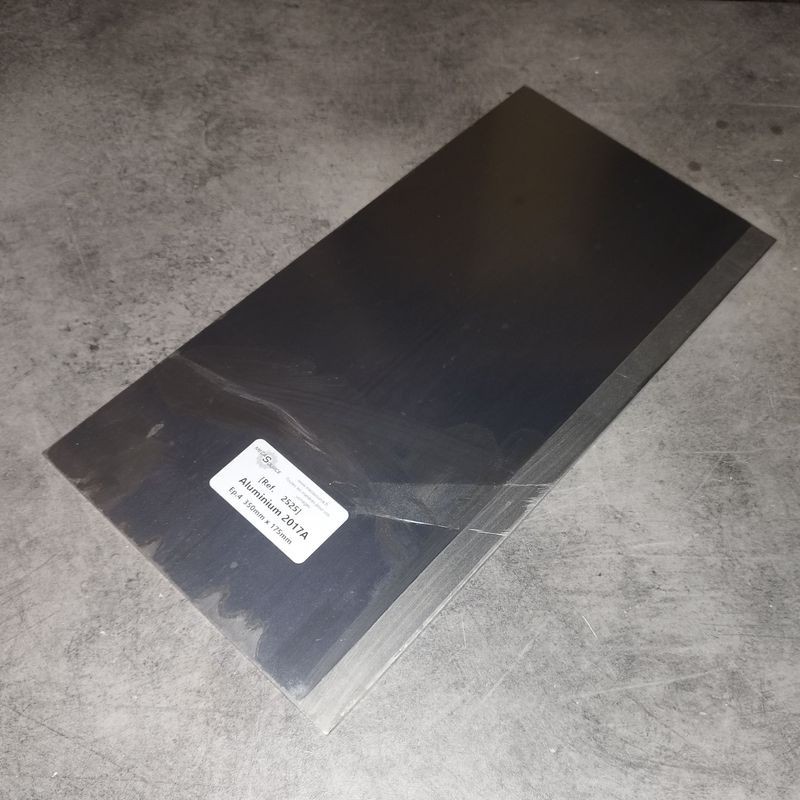 Aluminium 2017A  Ep.4  350mm x 175mm