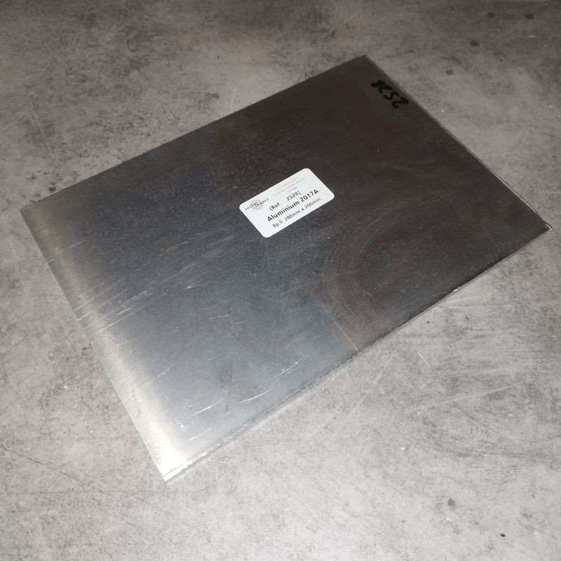 Aluminium 2017A  Ep.5  280mm x 200mm