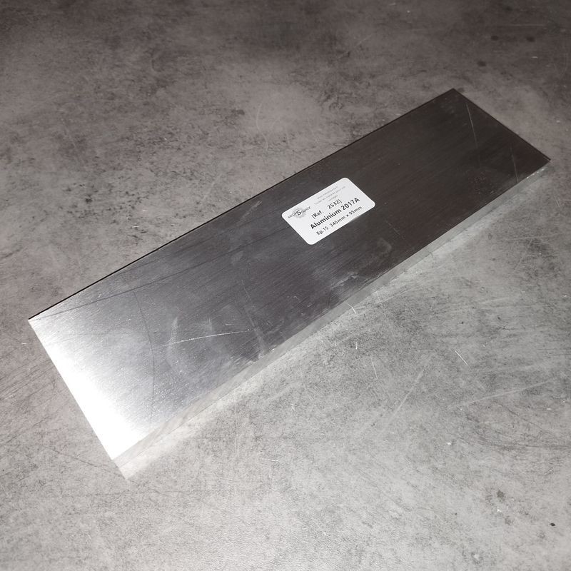 Aluminium 2017A  Ep.15  345mm x 95mm
