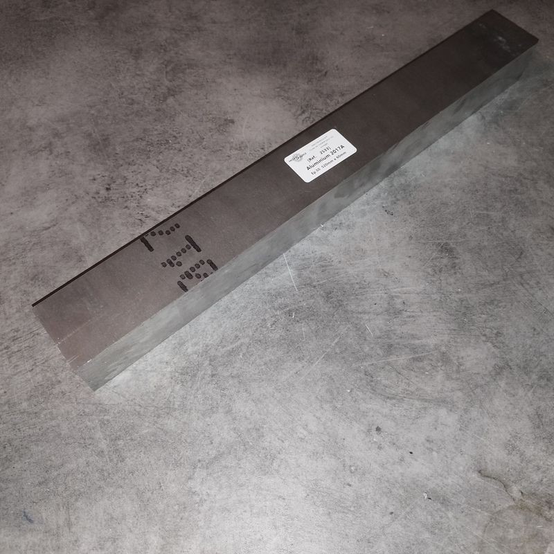 Aluminium 2017A  Ep.50  520mm x 60mm