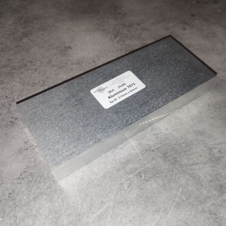 Aluminium 7075  Ep.30  215mm x 85mm