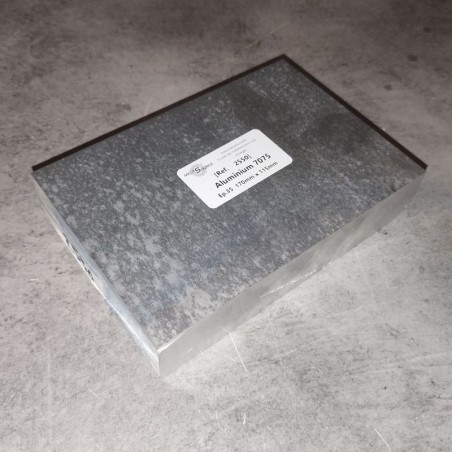 Aluminium 7075  Ep.35  170mm x 115mm