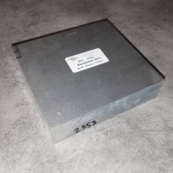 Aluminium 7075  Ep.40  165mm x 155mm