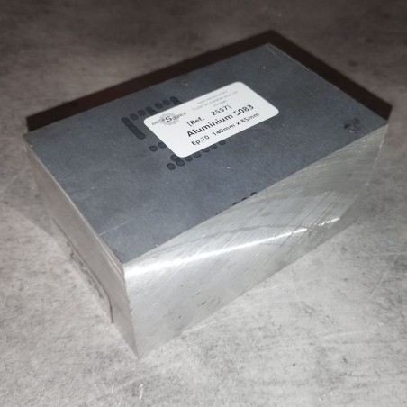 Aluminium 5083  Ep.70  140mm x 85mm