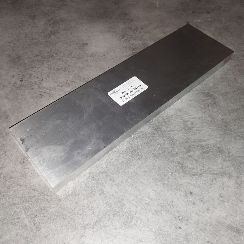 Aluminium 2017A  Ep.20  370mm x 105mm