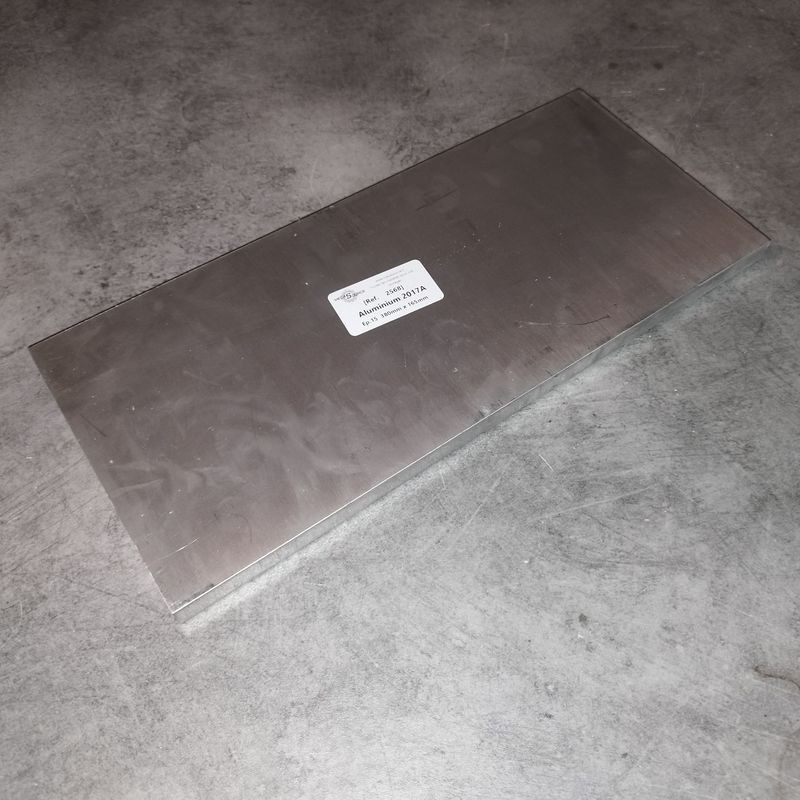 Aluminium 2017A  Ep.15  380mm x 165mm