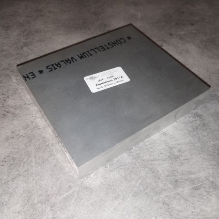 Aluminium 2017A  Ep.35  205mm x 180mm