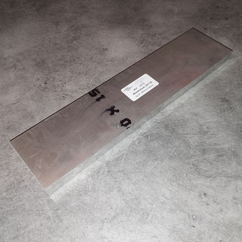 Aluminium 2017A  Ep.20  390mm x 90mm