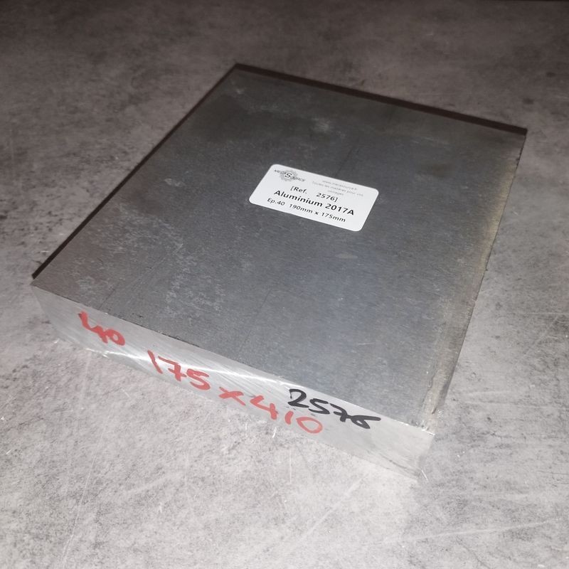 Aluminium 2017A  Ep.40  190mm x 175mm