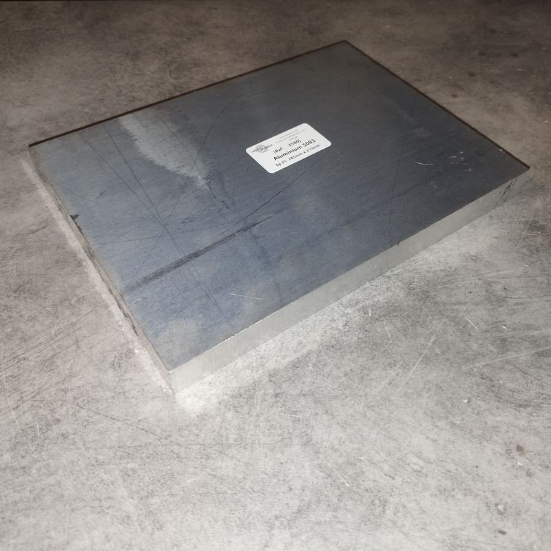Aluminium 5083  Ep.25  285mm x 210mm
