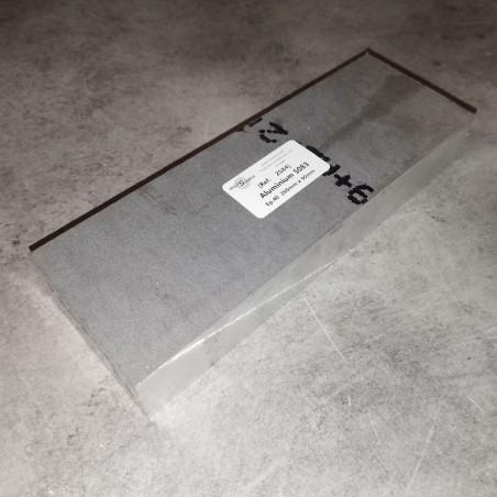 Aluminium 5083  Ep.40  260mm x 90mm