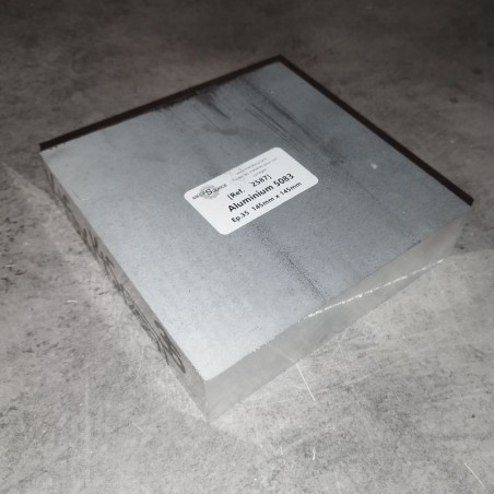 Aluminium 5083  Ep.35  145mm x 145mm