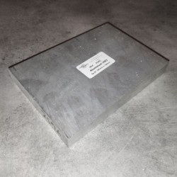 Aluminium 5083  Ep.25  205mm x 140mm