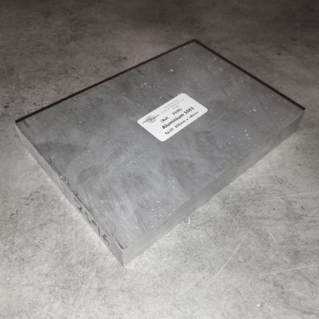 Aluminium 5083  Ep.25  205mm x 140mm