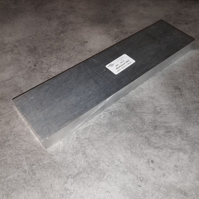 Aluminium 5083  Ep.30  395mm x 100mm