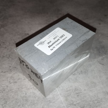 Aluminium 5083  Ep.70  115mm x 60mm