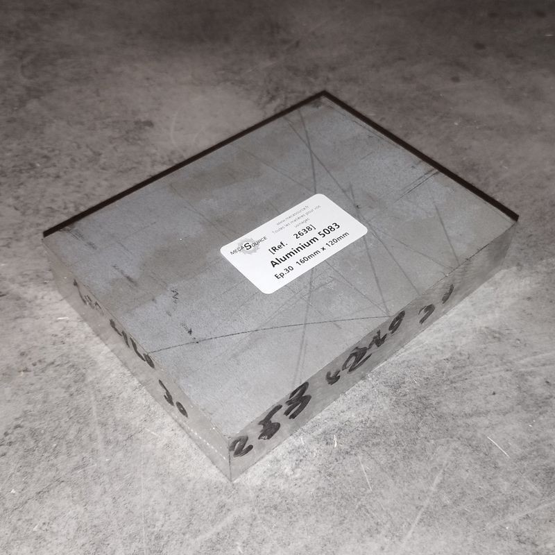 Aluminium 5083  Ep.30  160mm x 120mm