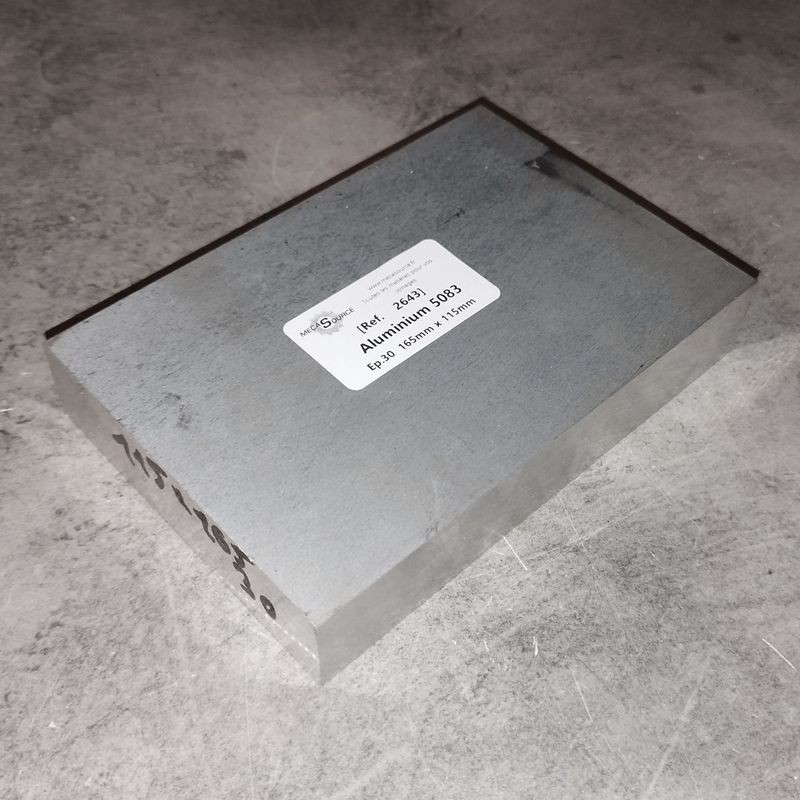 Aluminium 5083  Ep.30  165mm x 115mm