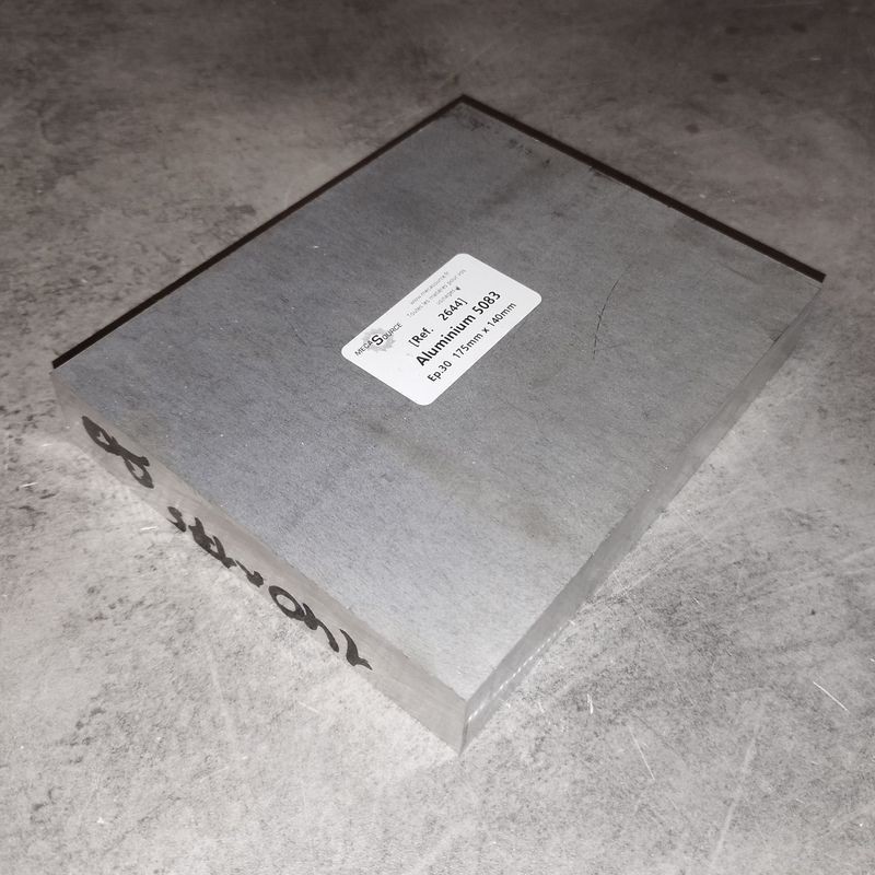 Aluminium 5083  Ep.30  175mm x 140mm