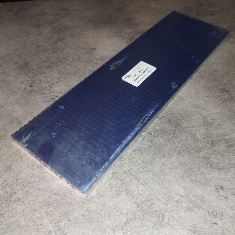 Aluminium 5083 h111 Ep.10  415mm x 125mm