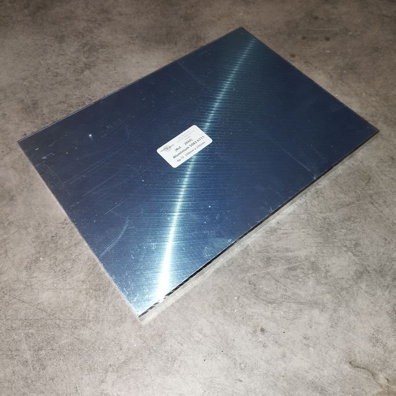 Aluminium 5083 h111 Ep.12  330mm x 235mm