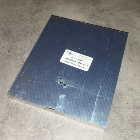 Aluminium 5083 h111 Ep.20  200mm x 170mm