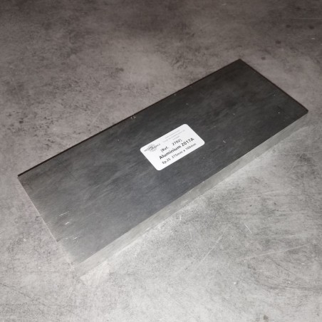 Aluminium 2017A  Ep.25  275mm x 100mm