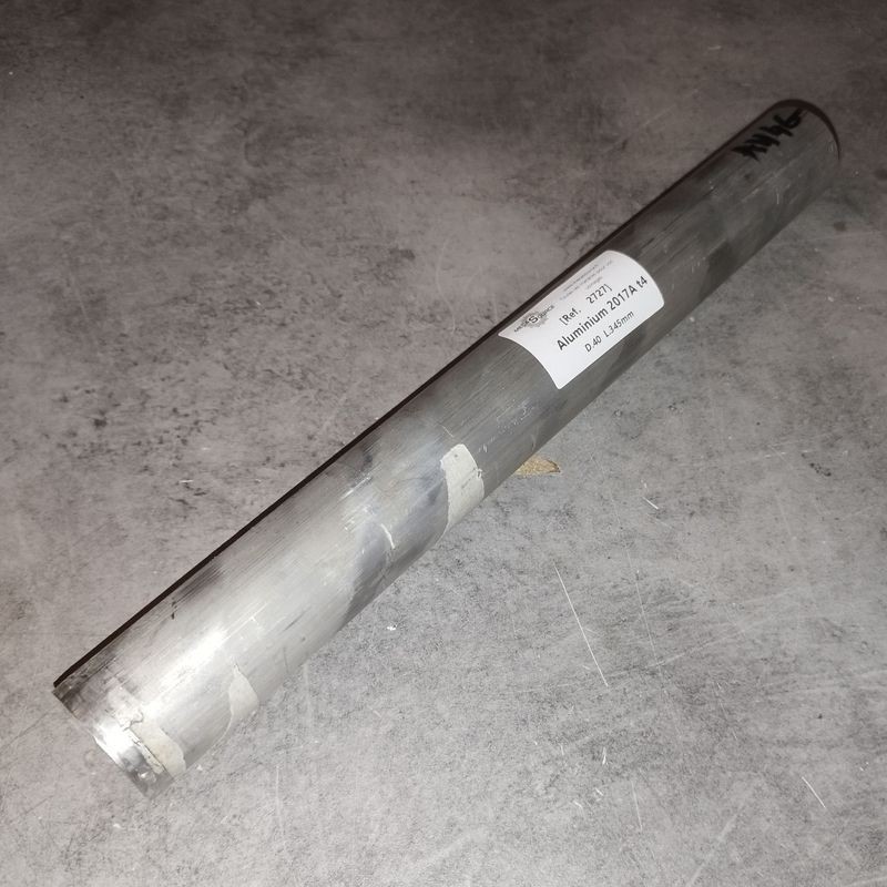 Aluminium 2017A t4 D.40  L.345mm