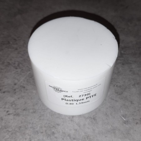 Plastique PTFE  D.80  L.59mm