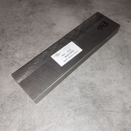 Acier S355  Ep.20  245mm x 65mm