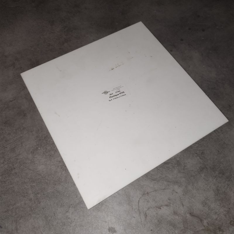 Plastique PTFE  Ep.8  310mm x 310mm