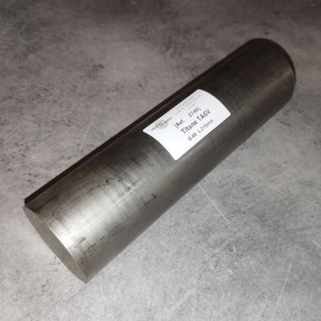 Titane TA6V  D.60  L.215mm