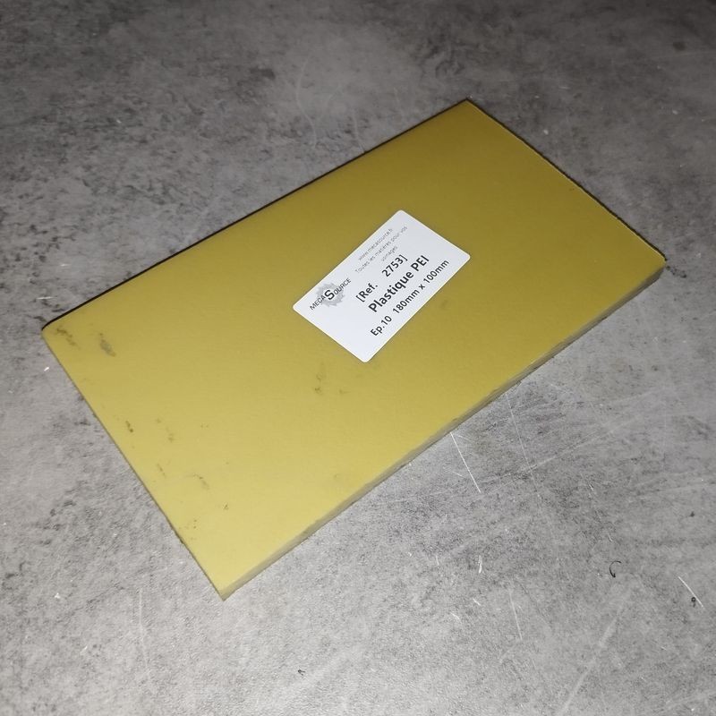 Plastique PEI  Ep.10  180mm x 100mm