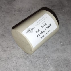 Plastique PEEK  D.50  L.65mm