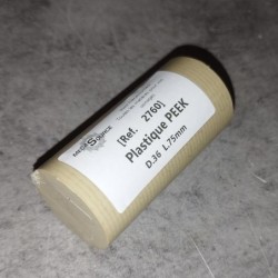 Plastique PEEK  D.36  L.75mm