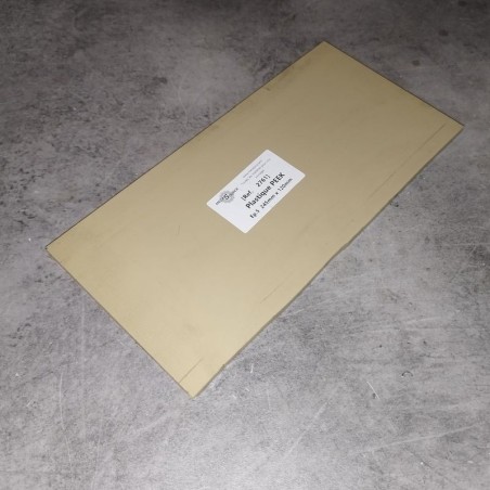 Plastique PEEK  Ep.5  245mm x 120mm