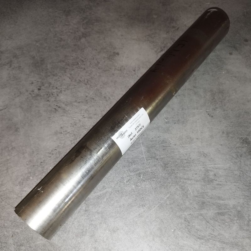 Acier 100C6  D.50  L.395mm