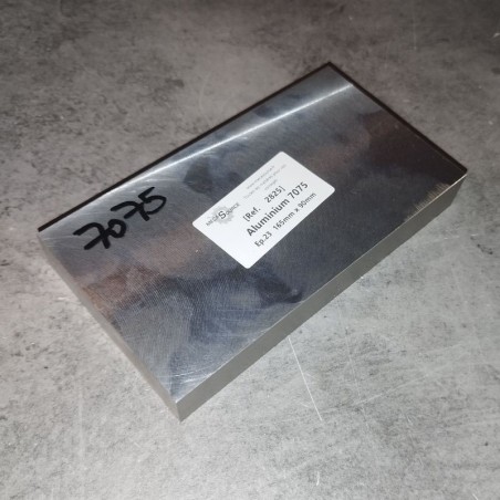 Aluminium 7075  Ep.23  165mm x 90mm
